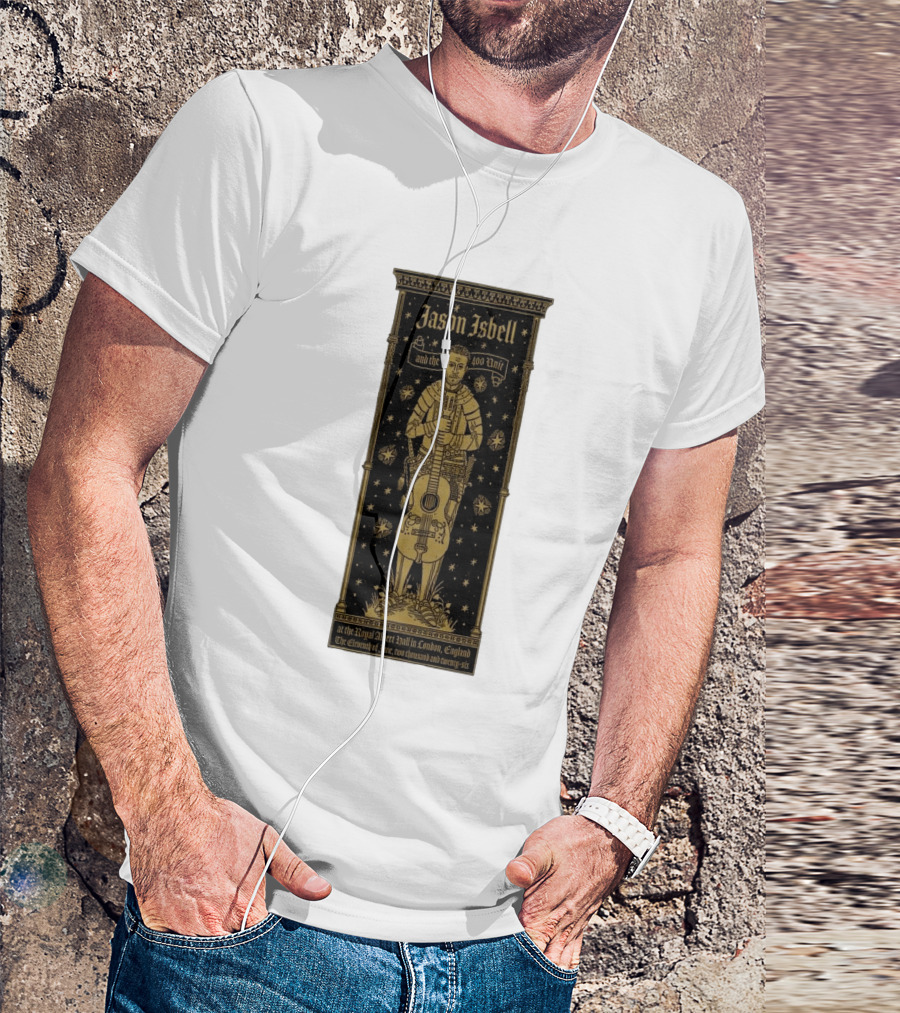 Jason Isbell And The 400 Unit Royal Albert Hall London 11th June 2026 Stars And Guitar T-Shirt