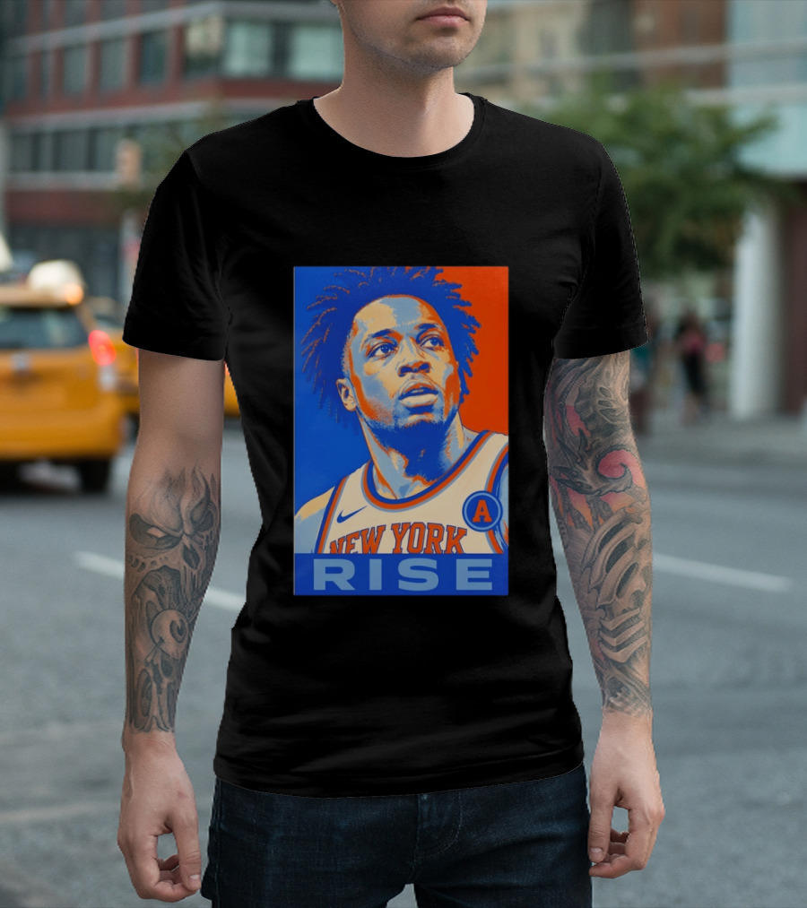 New York Knicks Rise OG Anunoby 2026 NBA Hope T-Shirt