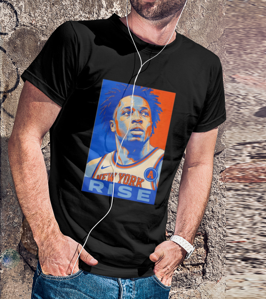 New York Knicks Rise OG Anunoby 2026 NBA Hope T-Shirt