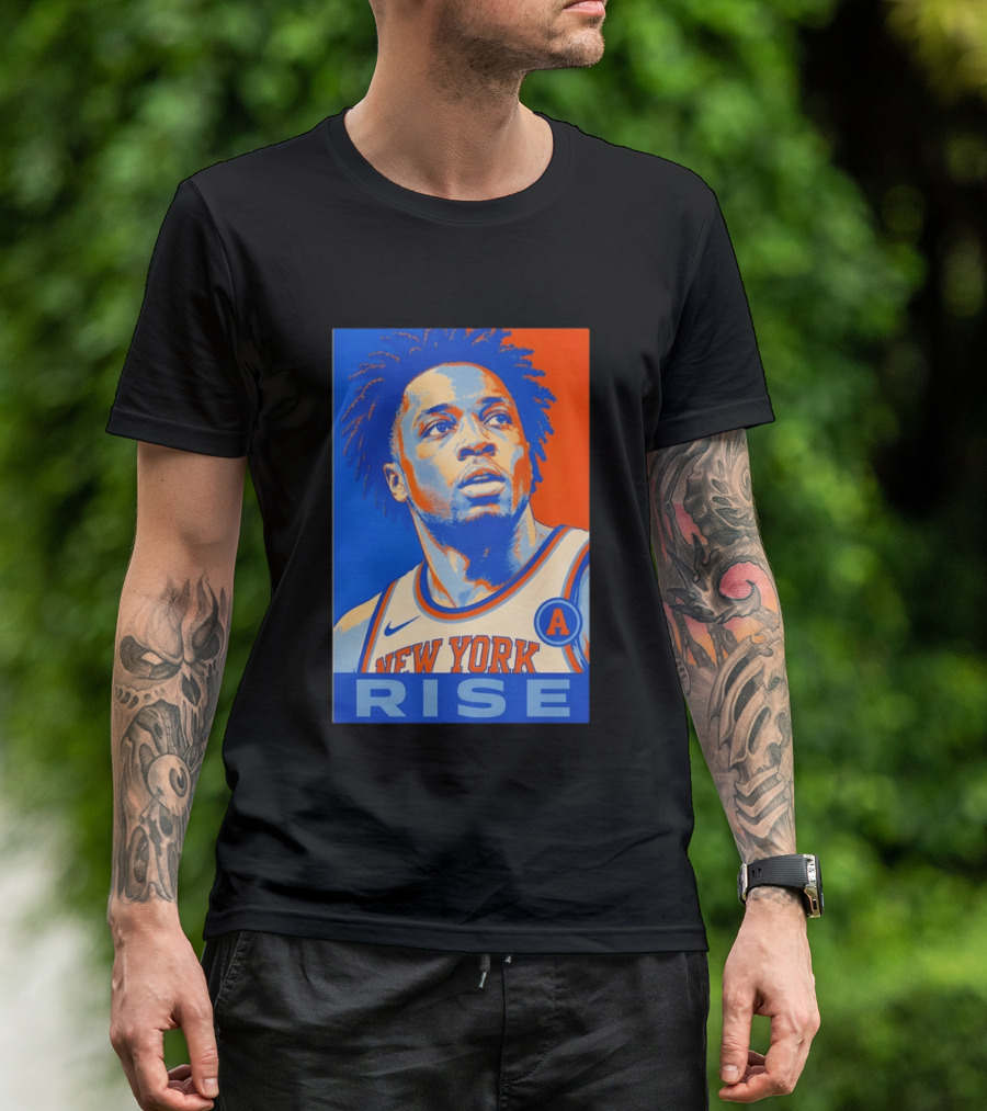New York Knicks Rise OG Anunoby 2026 NBA Hope T-Shirt