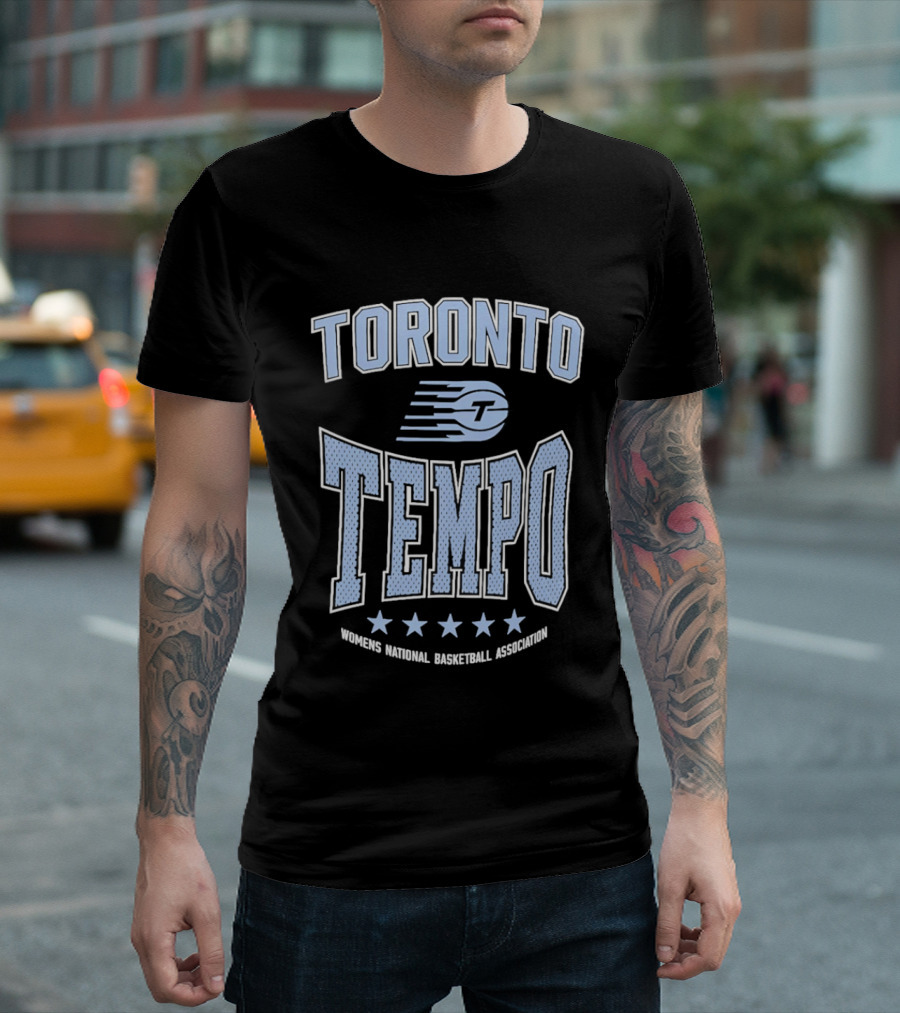 Toronto Tempo WNBA 2026 Women's National Basketball Association Starter Center Squeeze T-Shirt