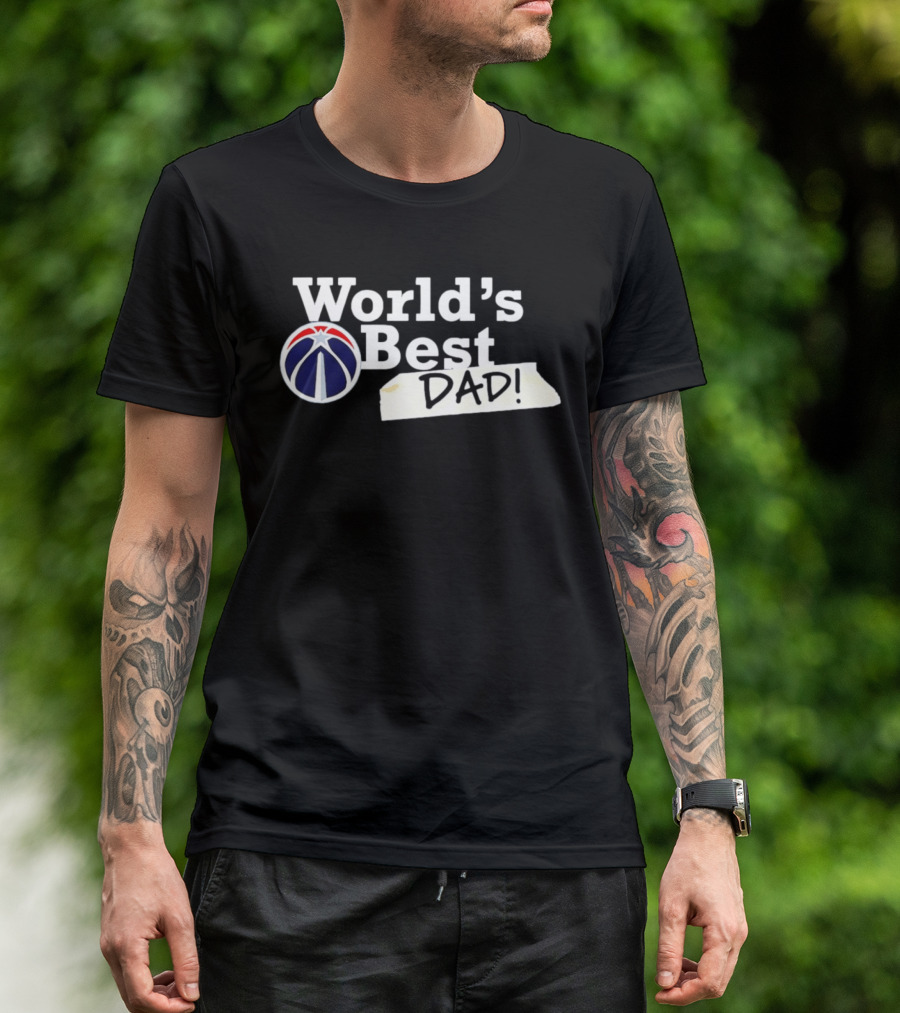 Washington Wizards World's Best Dad 2026 T-Shirt