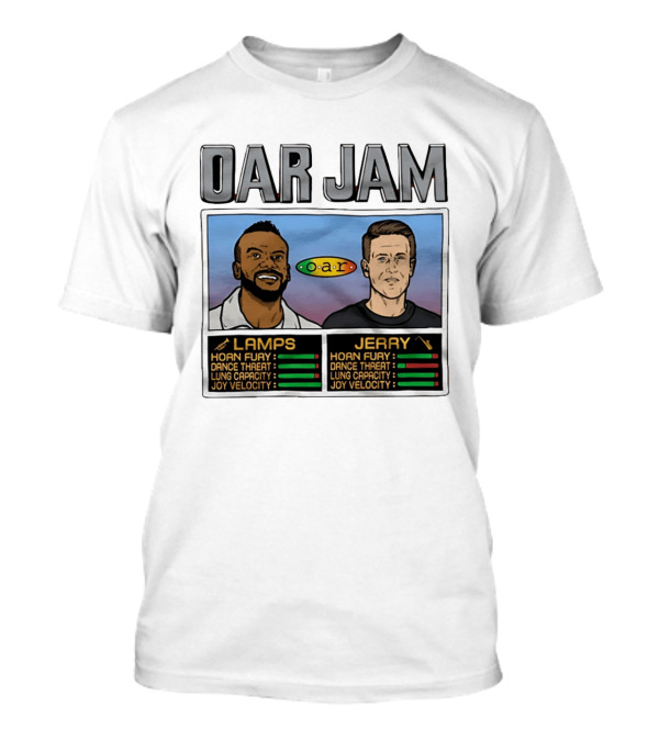 OAR Jam Lamps Jerry Horn Fury Dance Threat Lung Capacity Joy Velocity T-Shirt