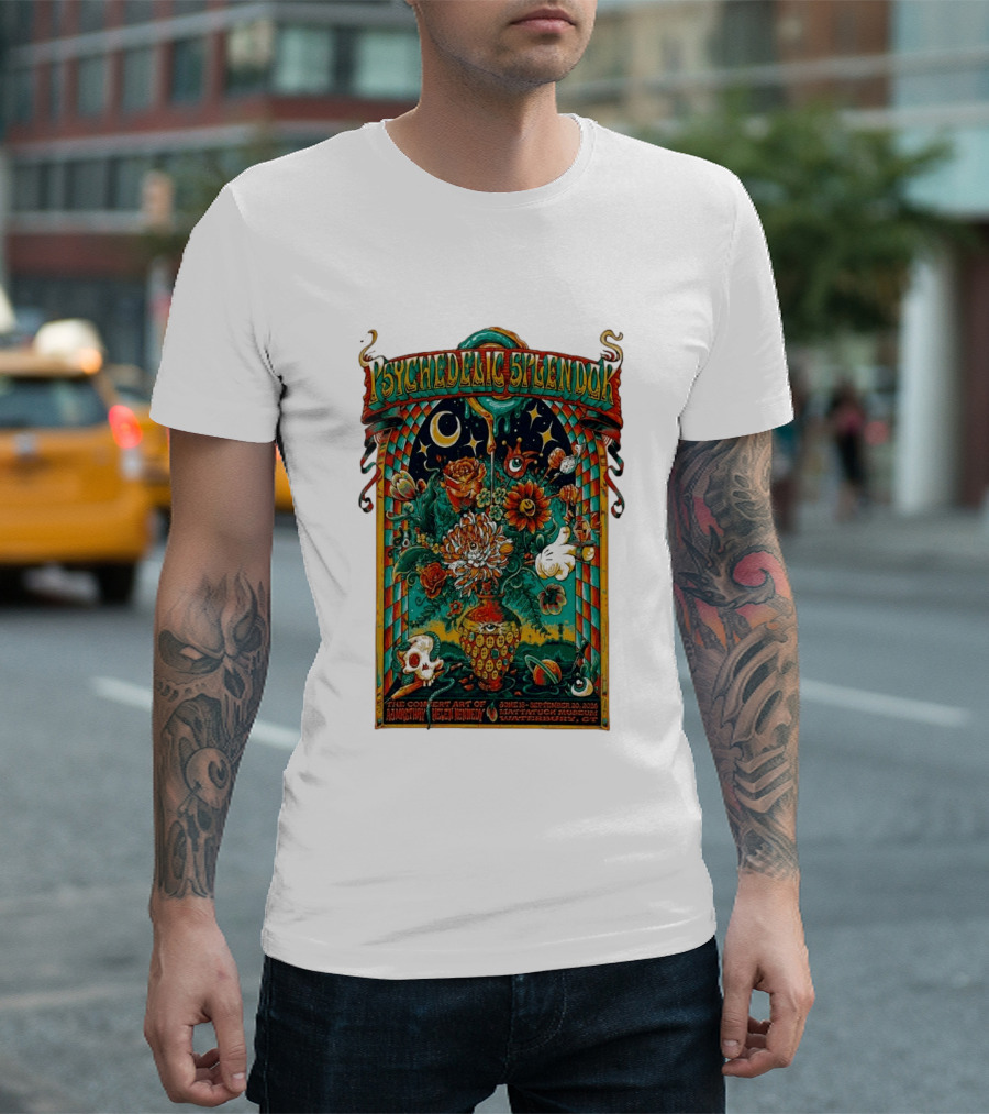 Psychedelic Splendor Asmita Winery Heaven Kennedy Mattatuck Museum June 13 September 20 2026 Waterbury Connecticut T-Shirt