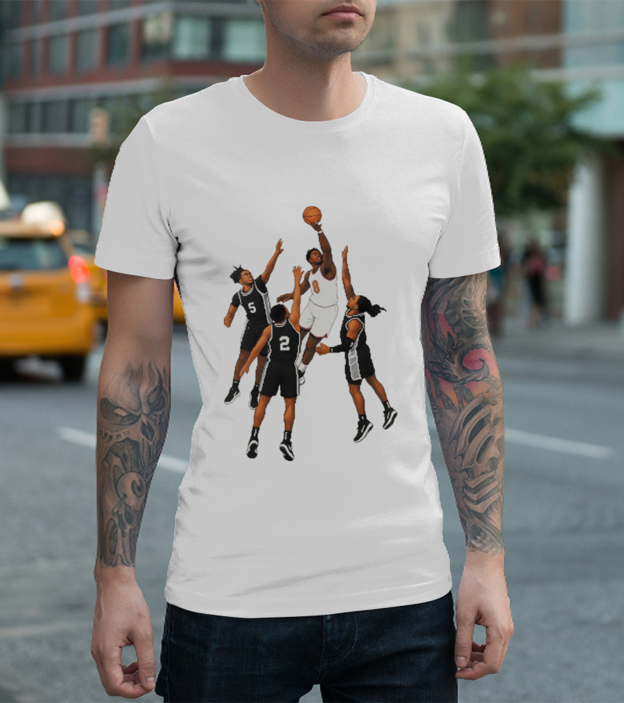 OG Anunoby Knicks Basketball Cartoon NBA 2026 T-Shirt