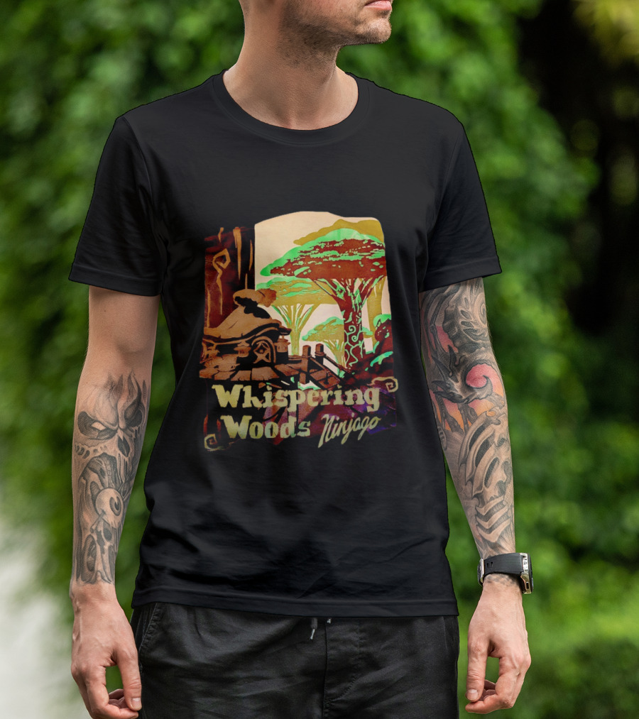 Whispering Woods Ninjago Forest Temple Scene Masters Of Spinjitzu T-Shirt
