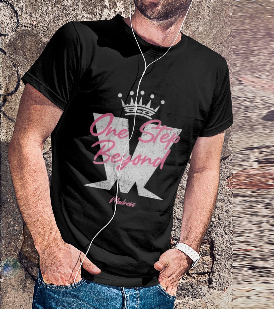 Madness One Step Beyond Crown Pink W T-Shirt