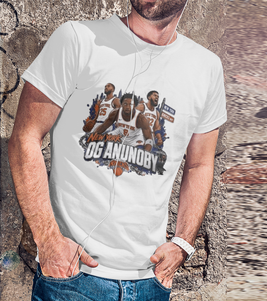 New York Knicks OG Anunoby Game Day Sports 2026 T-Shirt