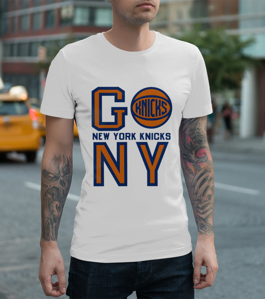 New York Knicks Go NY Basketball Team Fan T-Shirt