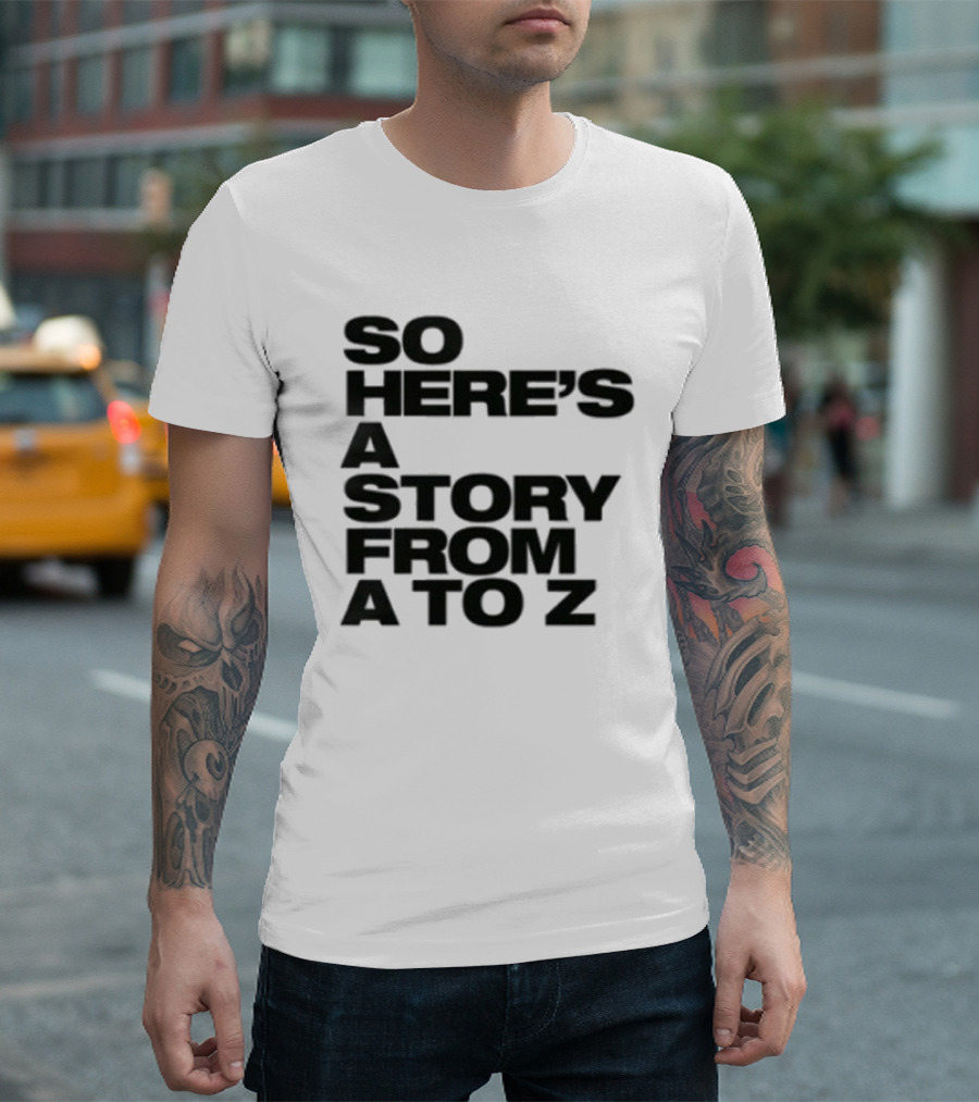 Spice Girls So Here's A Story From A To Z T-Shirt