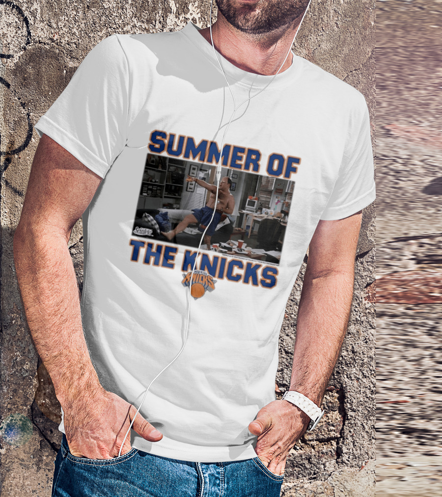 Summer Of The Knicks George Costanza Seinfeld New York Knicks Basketball T-Shirt