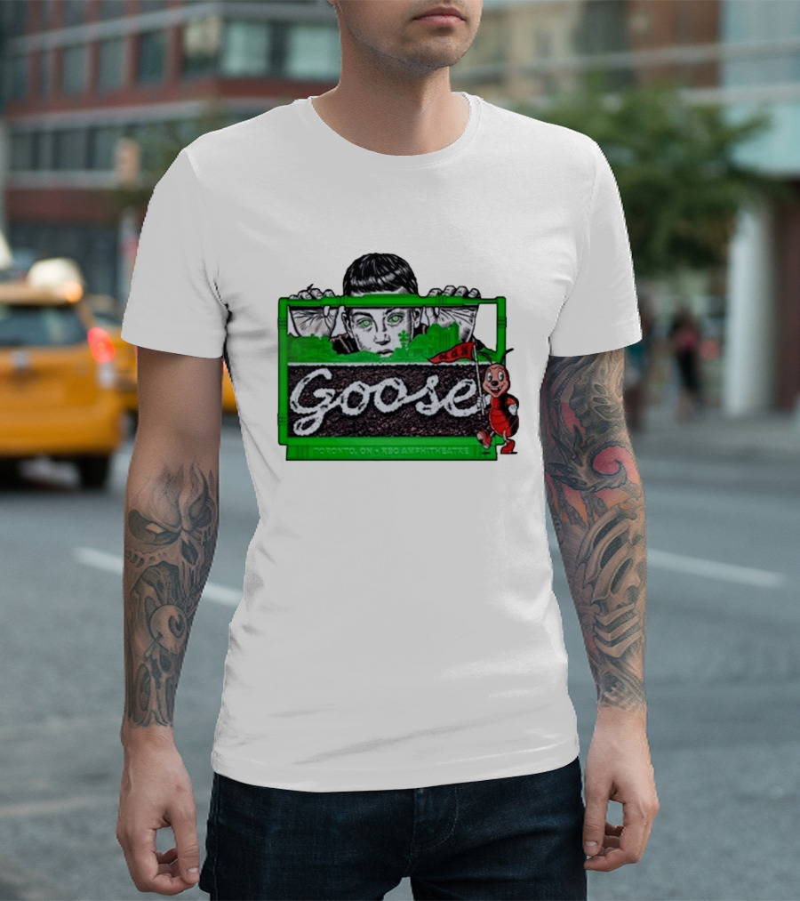 Goose June 13 2026 RBC Amphitheatre Toronto ON O.G.A.L Giant Kid And Ant T-Shirt