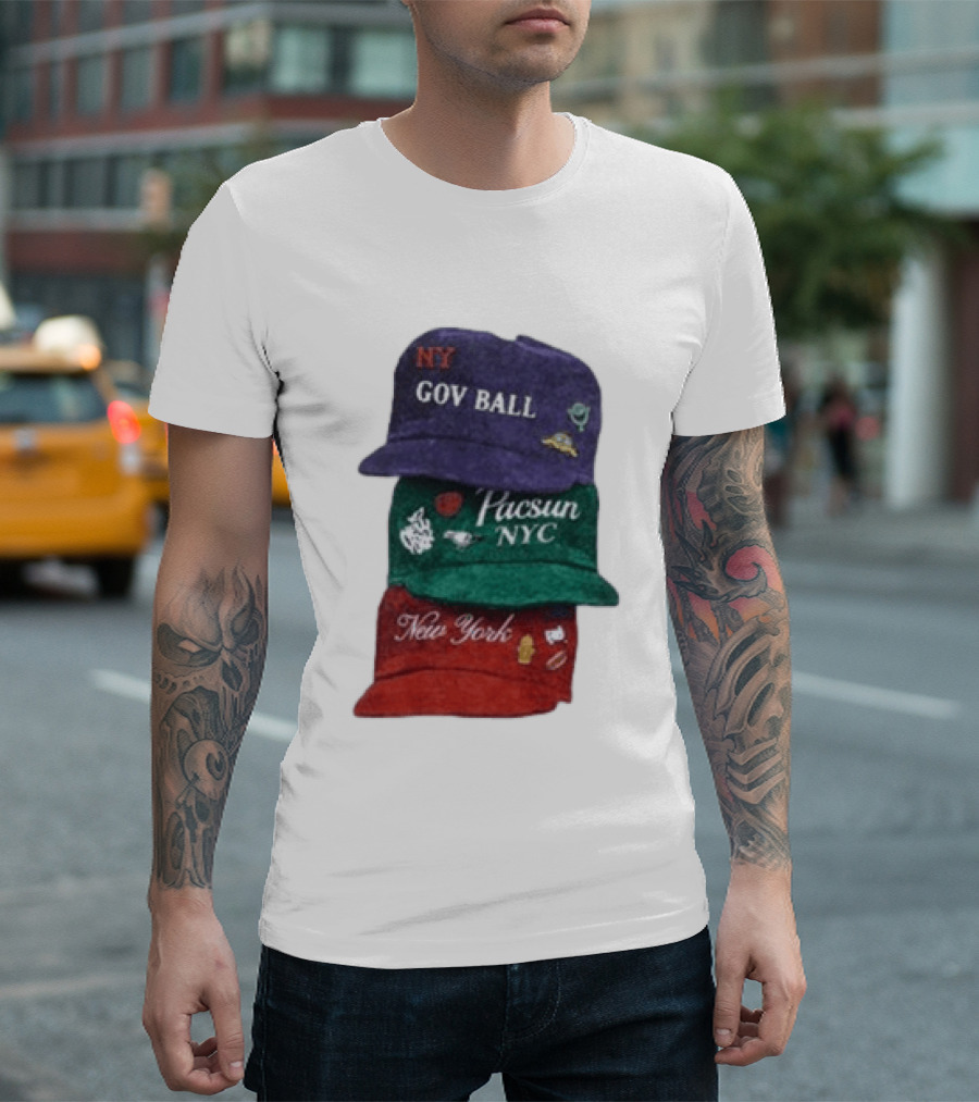 Governors Ball NY Pacsun New York NYC Gov Ball T-Shirt