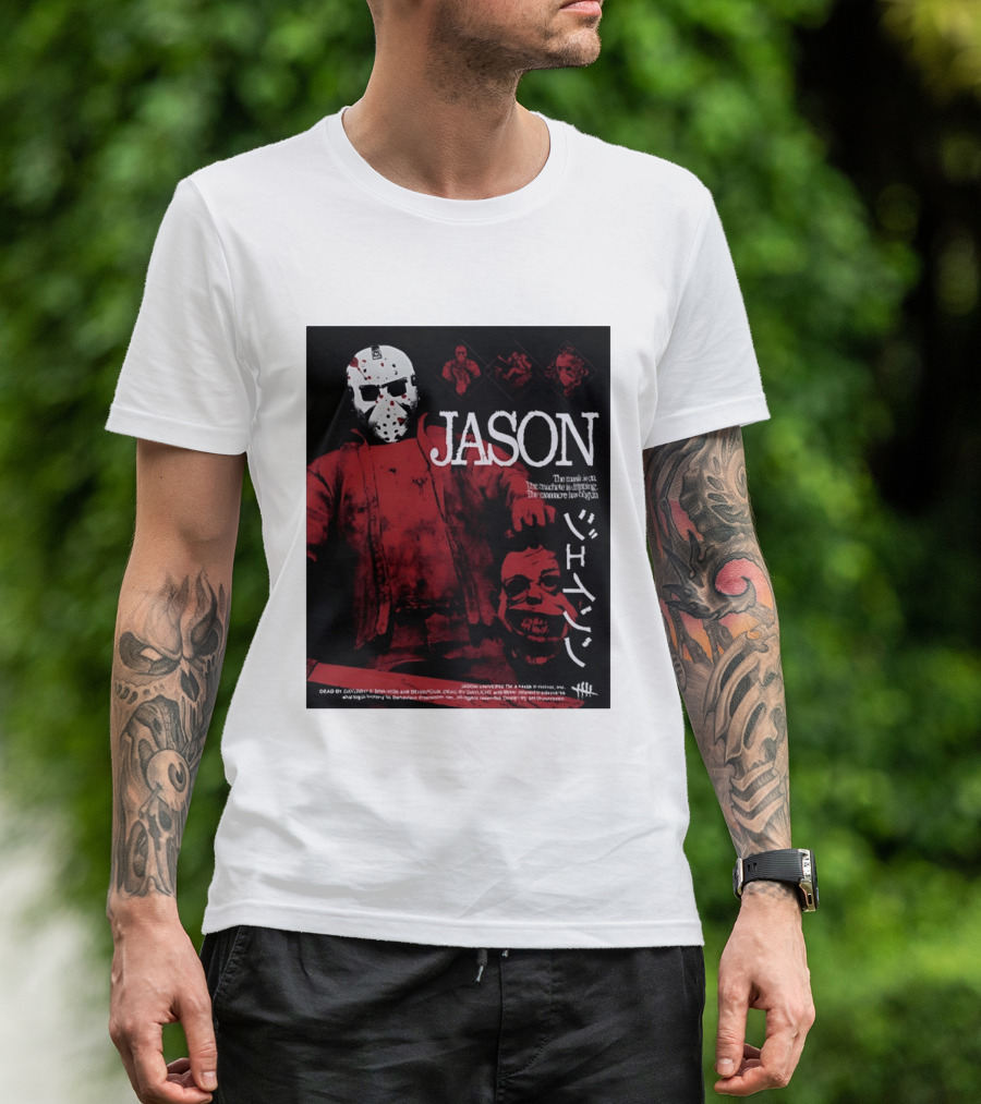 Jason Voorhees Slasher Movie Japanese T-Shirt
