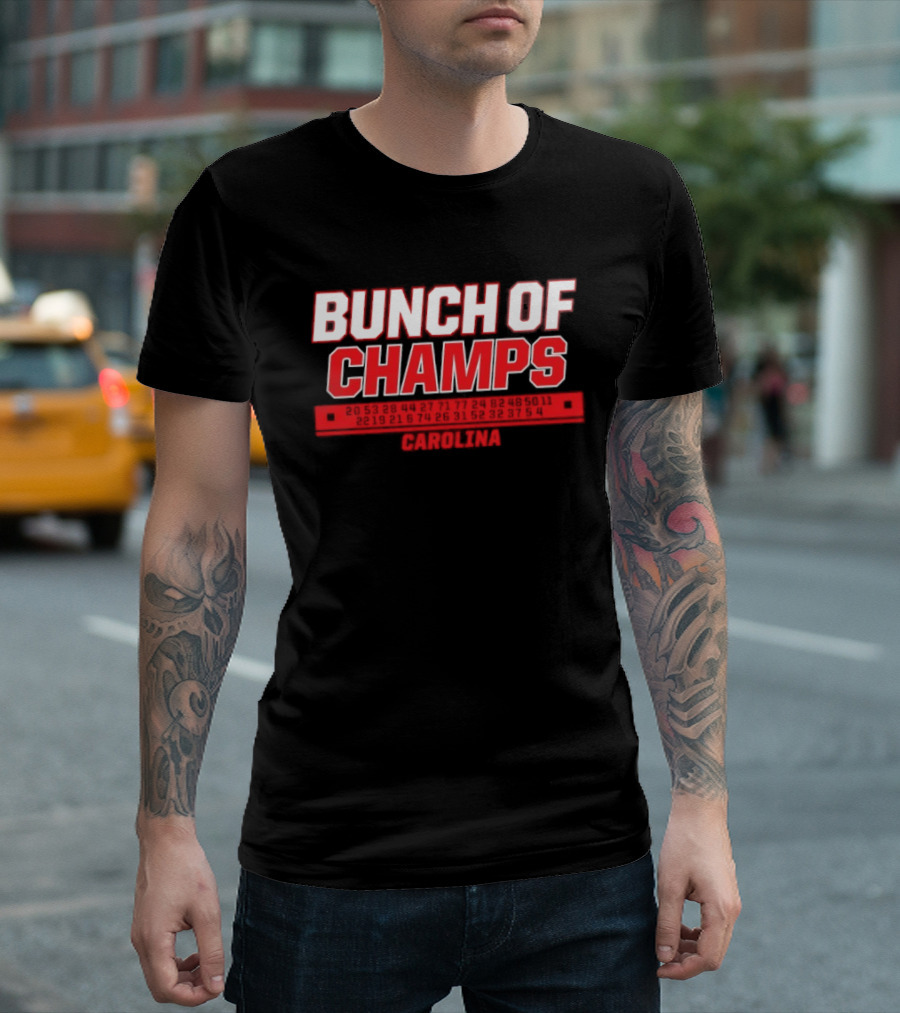 Carolina Hurricanes Bunch Of Champs 2026 T-Shirt