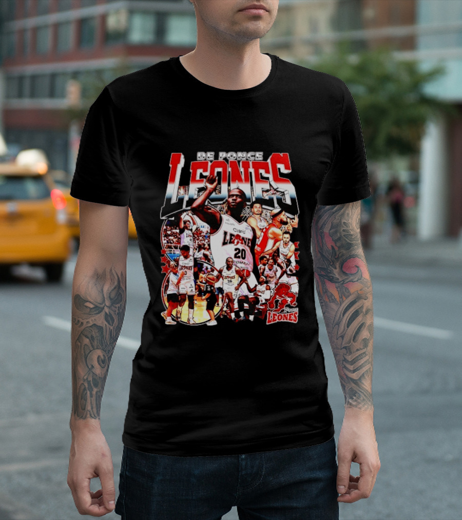 Leones De Ponce Basketball Team Players NBA All Stars T-Shirt