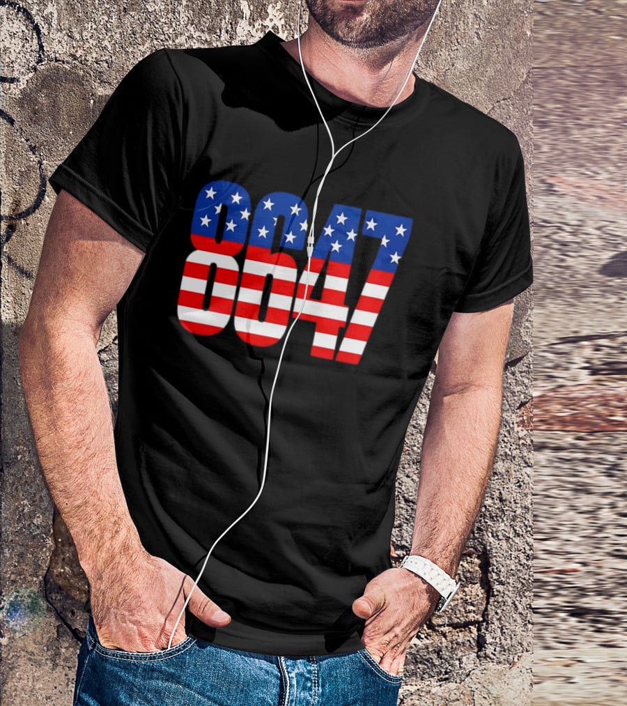 Patriotic American Flag 8647 Independence Day Stars And Stripes T-Shirt