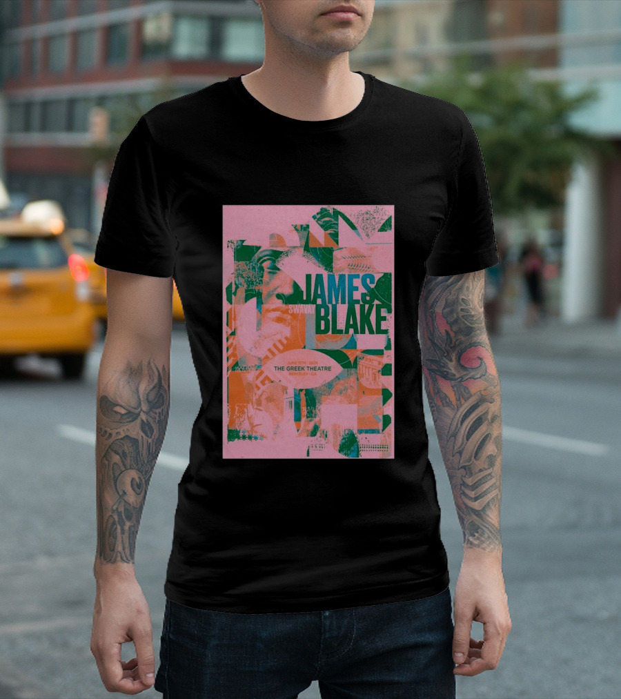 James Blake June 11 2026 Greek Theatre Berkeley CA T-Shirt