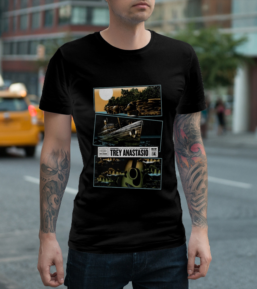 Trey Anastasio Acoustic Evening Lake Superior Big Top Chautauqua Bayfield Wisconsin June 14 2026 T-Shirt