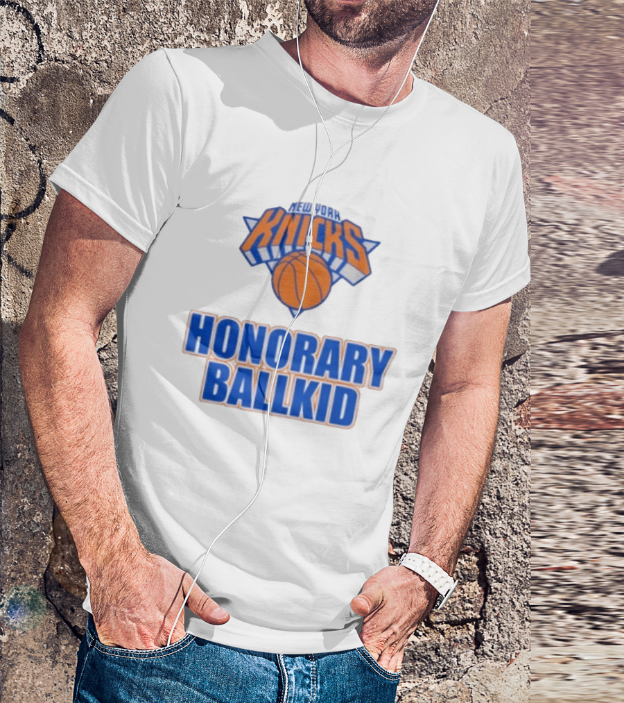 New York Knicks Honorary Ballkid Recognition T-Shirt