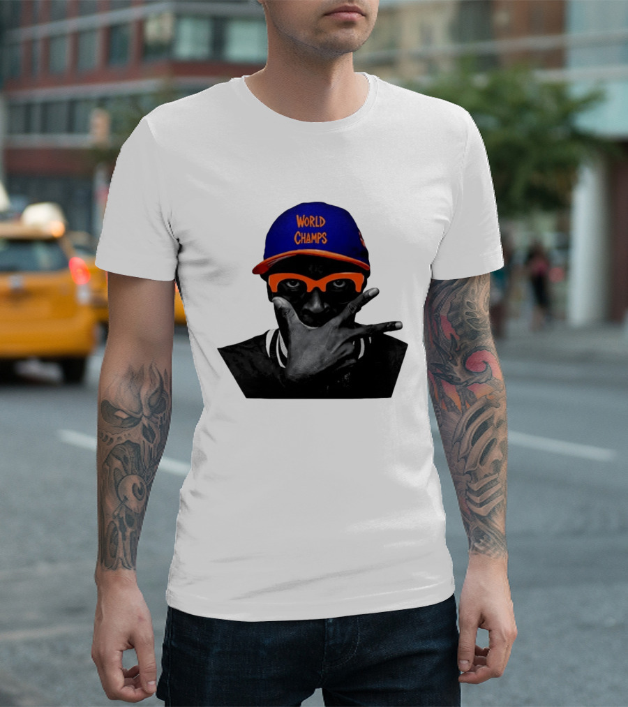 Spike Lee Knicks World Champs Alway Knicks T-Shirt
