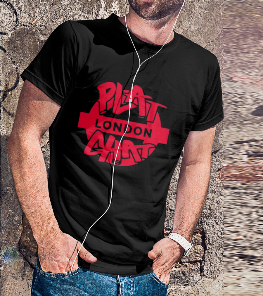 Plat Chat London Red Circular T-Shirt