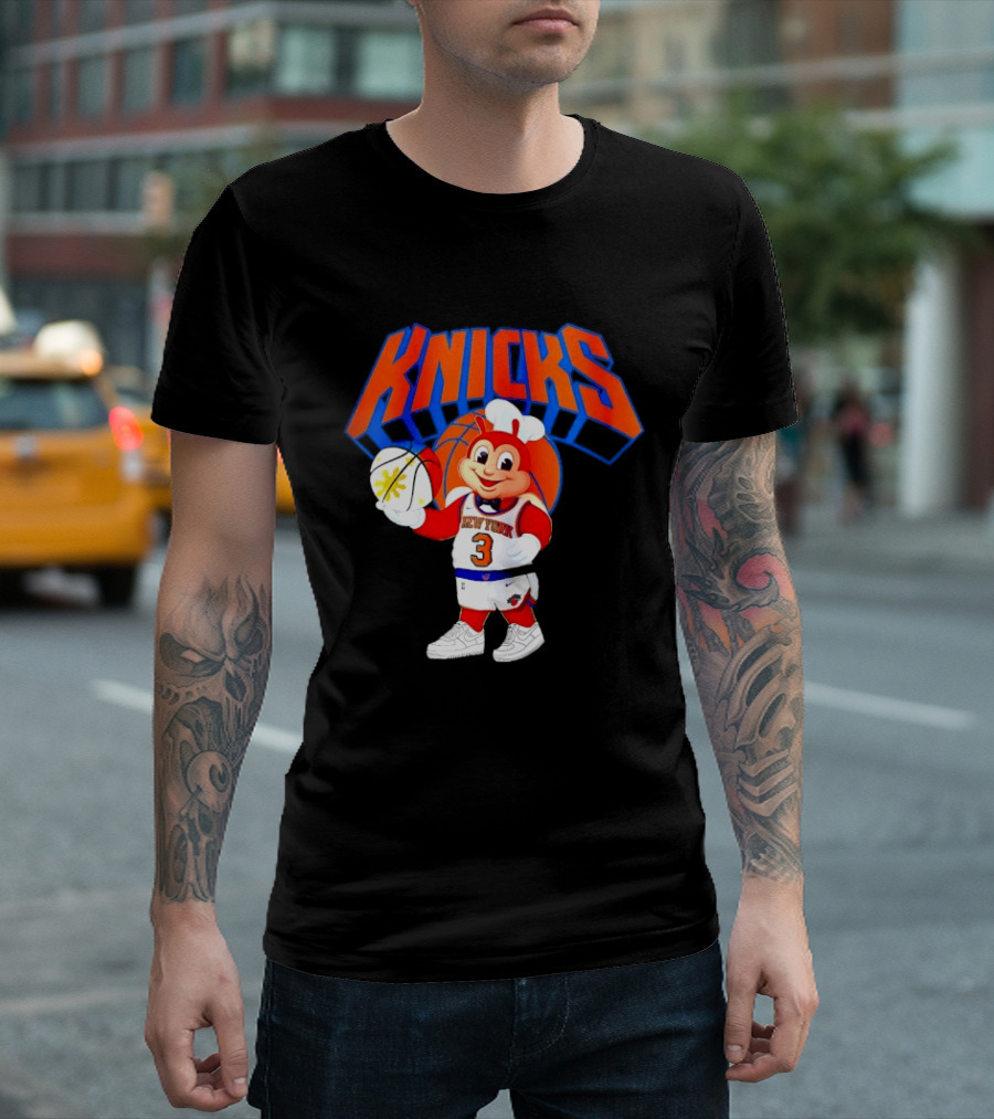 Jollibee New York Knicks Collaboration Jersey 3 T-Shirt