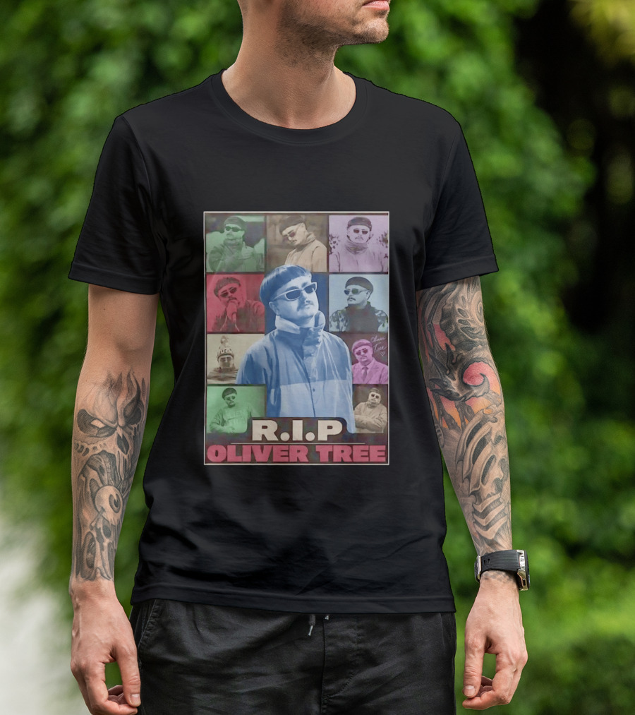 RIP Oliver Tree The Era Tour Collage T-Shirt
