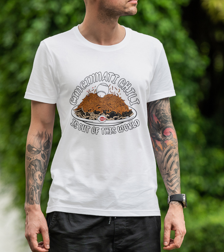 Cincinnati Chili Baseball Out Of This World T-Shirt