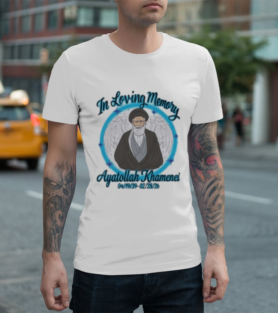 In Loving Memory Ayatollah Khamenei 041939 022826 T-Shirt
