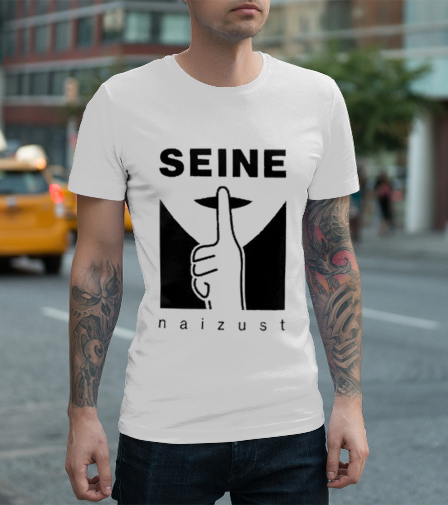 Seine Naizust Bandcamp Finger Gesture T-Shirt