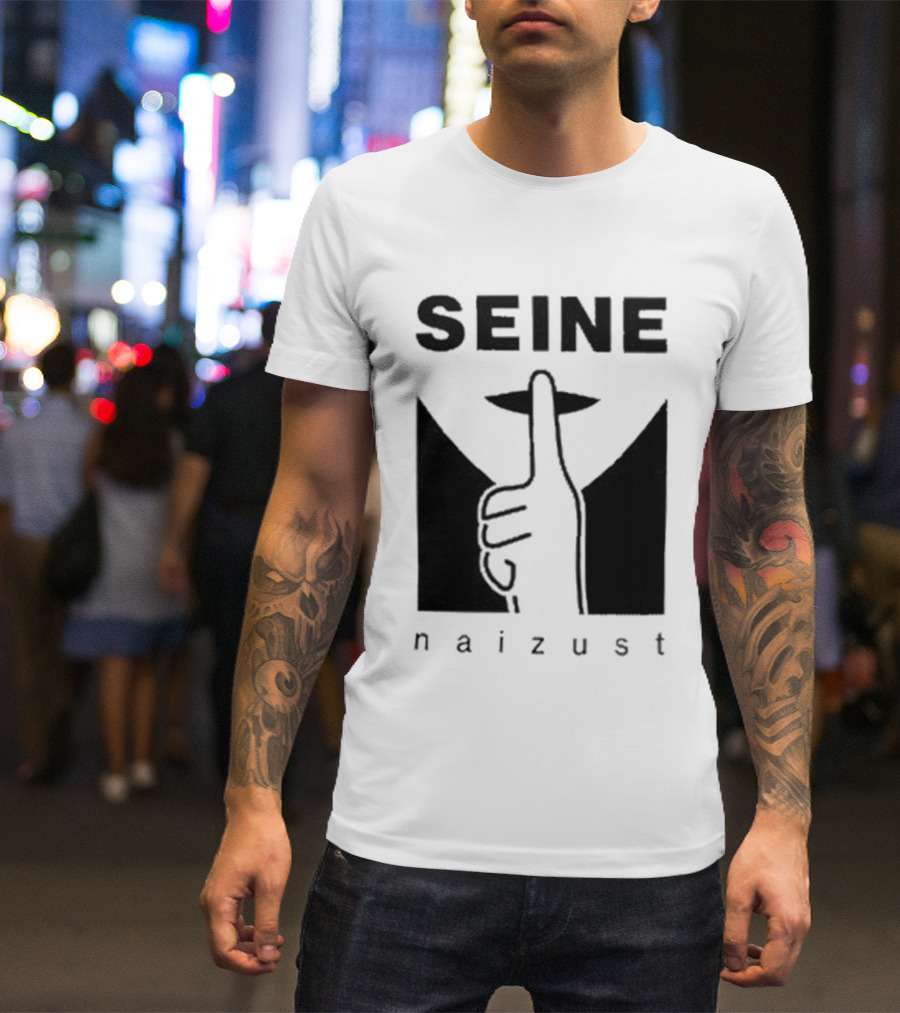 Seine Naizust Bandcamp Finger Gesture T-Shirt