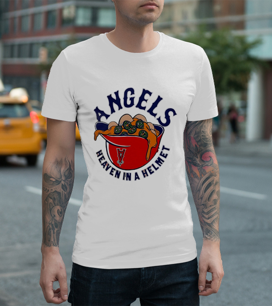 Los Angeles Angels Heaven In A Helmet T-Shirt