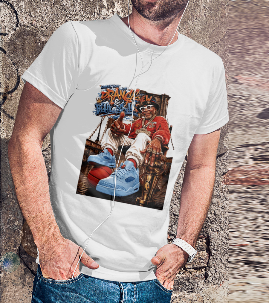 Director Orange And Blue New Champions NBA Basketball T-Shirt