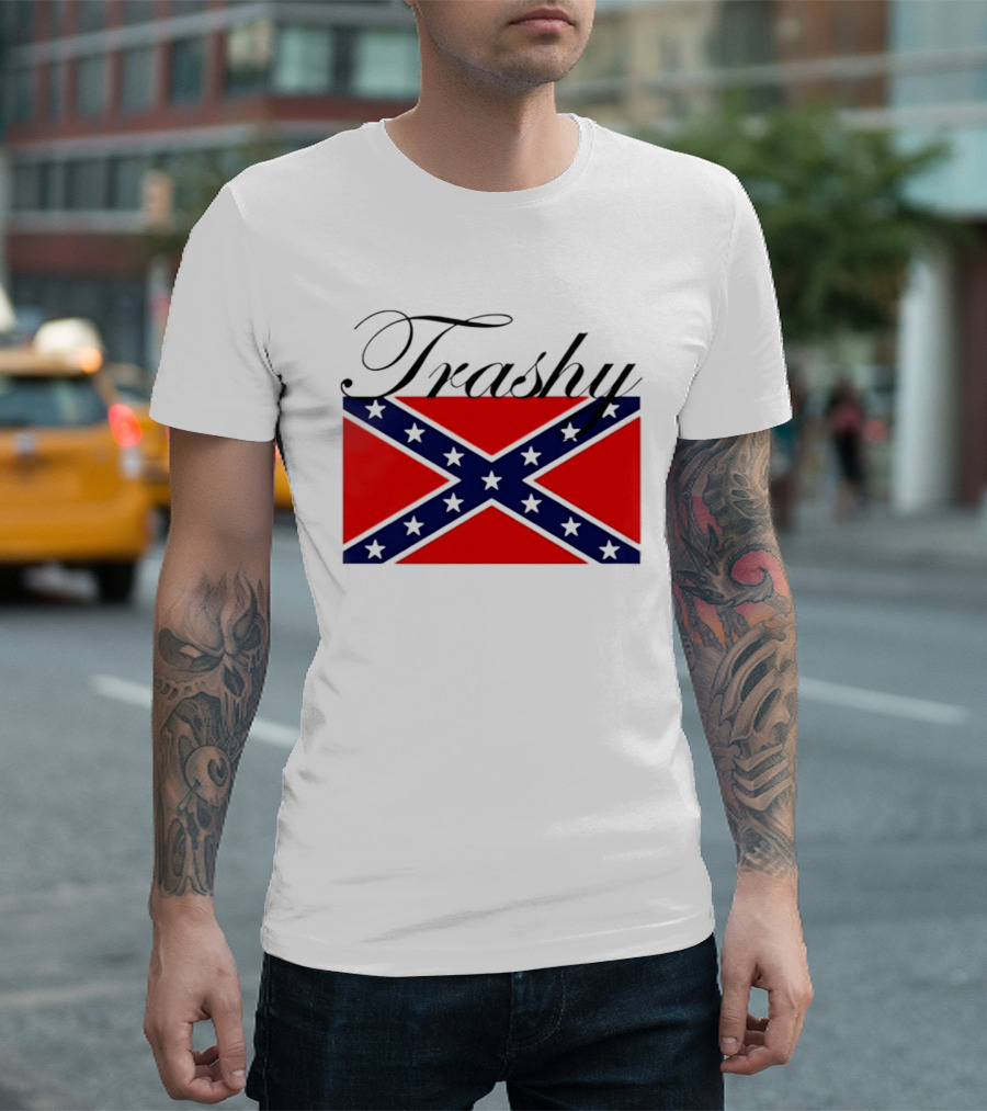 Trashy Confederate Flag Classic T-Shirt