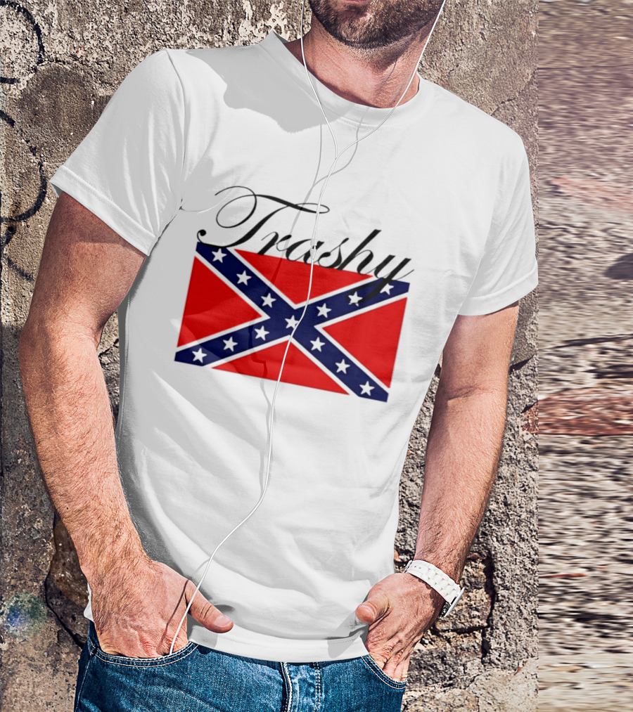 Trashy Confederate Flag Classic T-Shirt