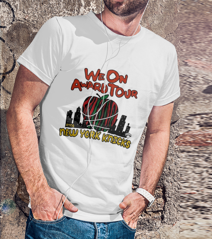 We On Award Tour A Tribe Called Quest New York Knicks T-Shirt