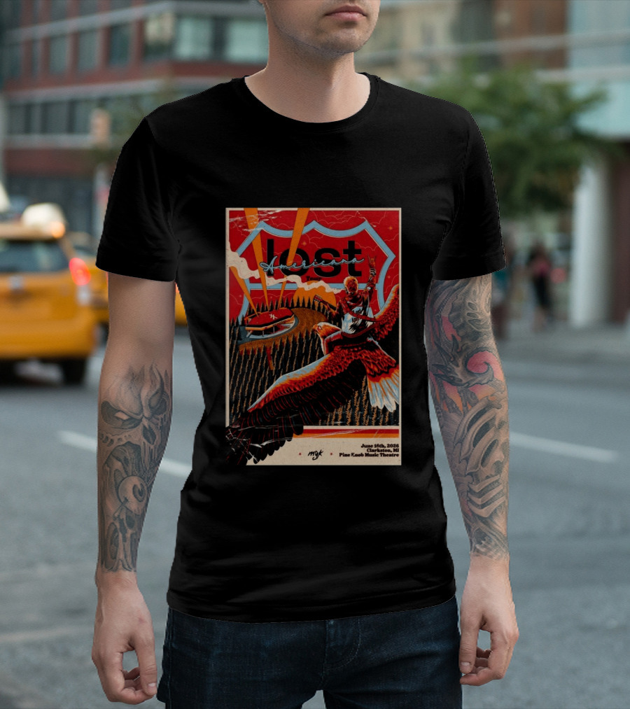 MCK Lost Americana Tour June 16 2026 Clarkston MI Pine Knob Music Theatre T-Shirt