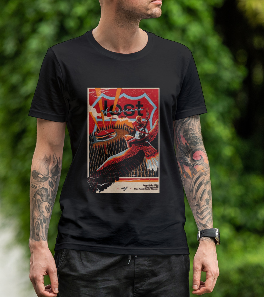 MCK Lost Americana Tour June 16 2026 Clarkston MI Pine Knob Music Theatre T-Shirt