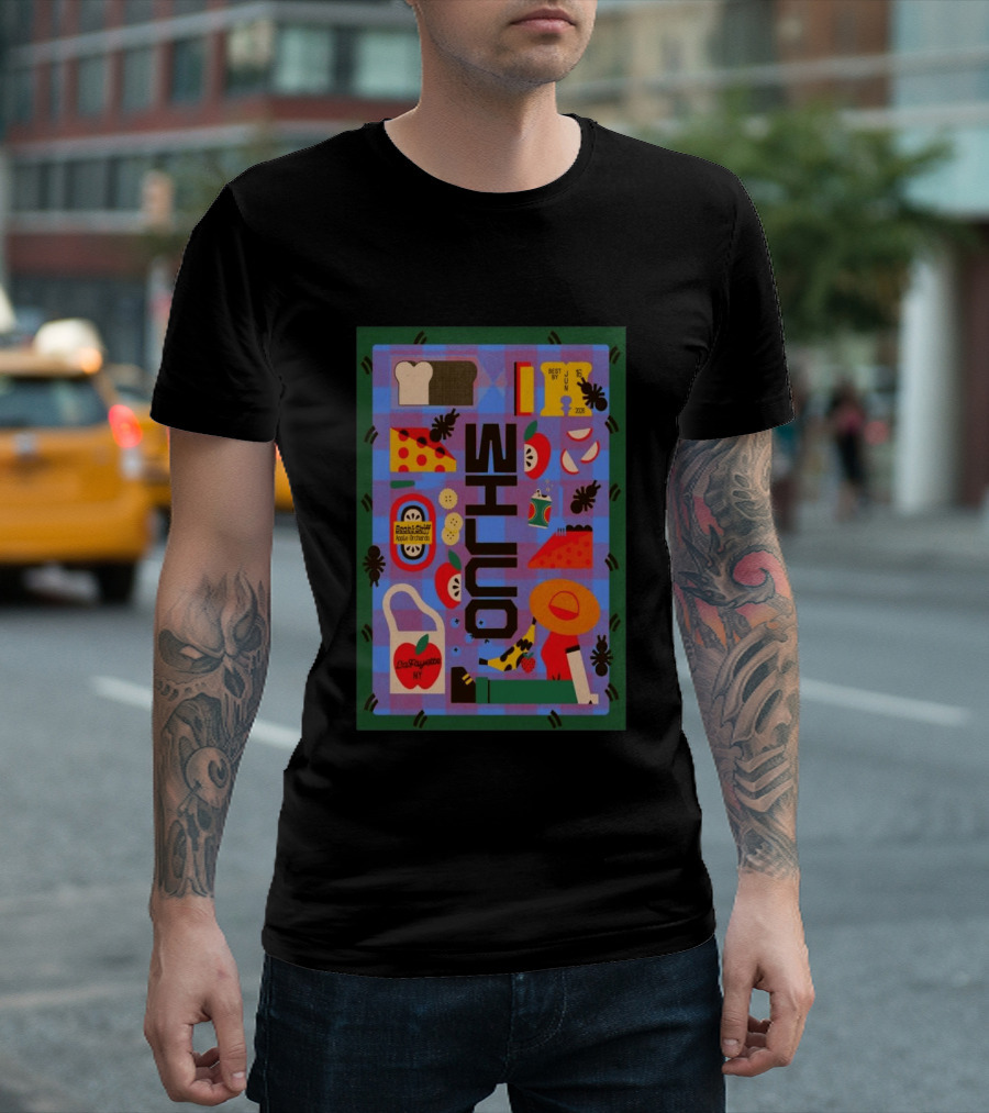 Wilco Beak & Skiff Apple Orchards 06 16 2026 Lafayette NY Pizza Bread Ants T-Shirt