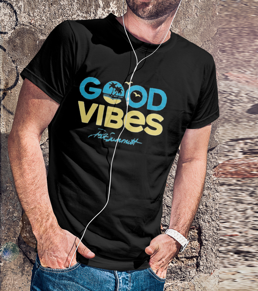 Good Vibes Pat Summitt Mindset Tennessee Volunteers T-Shirt