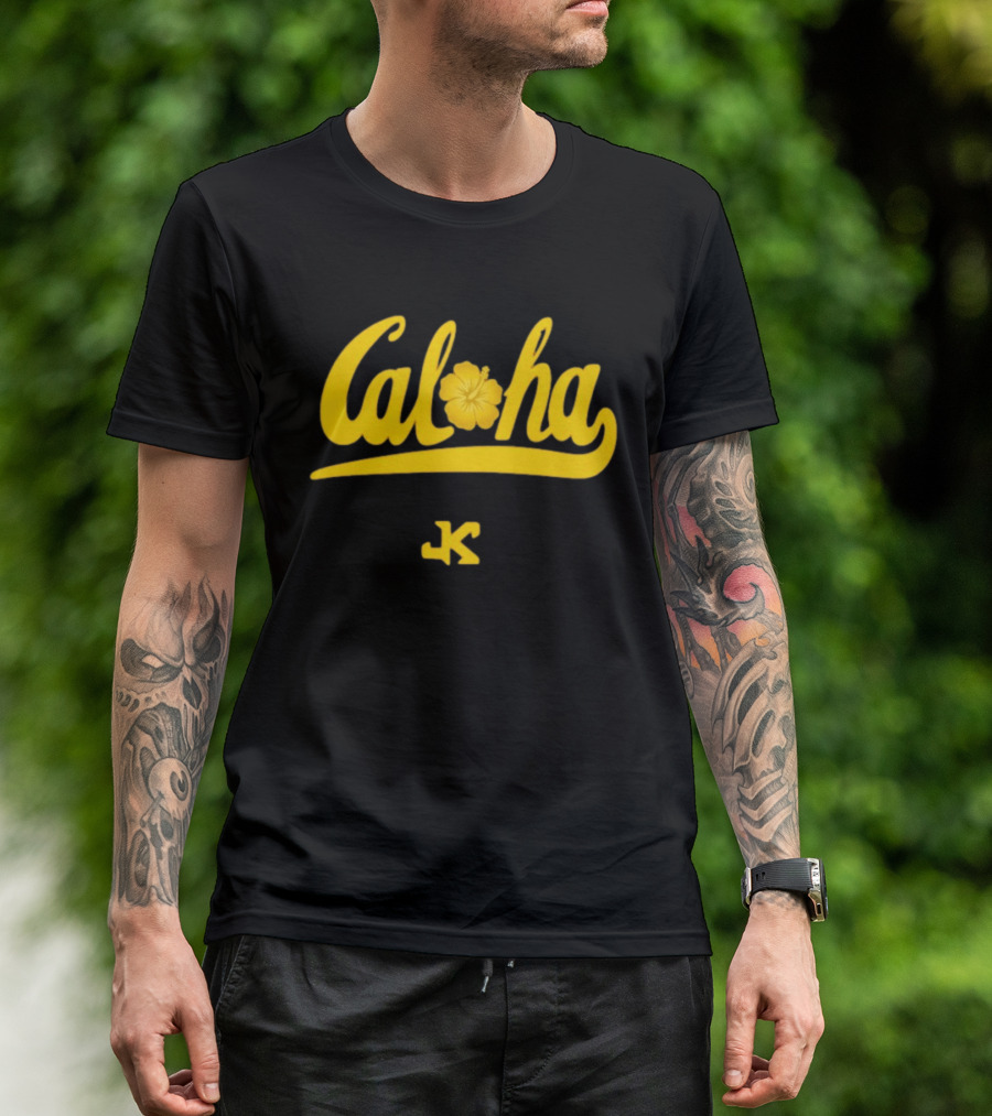 Caloha Jaron Keawe Sagapolutele Island Avenue QB T-Shirt