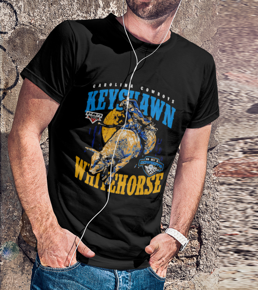 Carolina Cowboys Keyshawn Whitehorse PBR Bull Riding T-Shirt