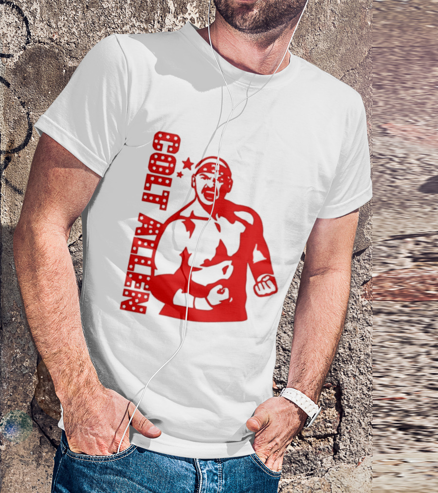 Bald Eagle Colt Allen Red Bold Star Striker T-Shirt