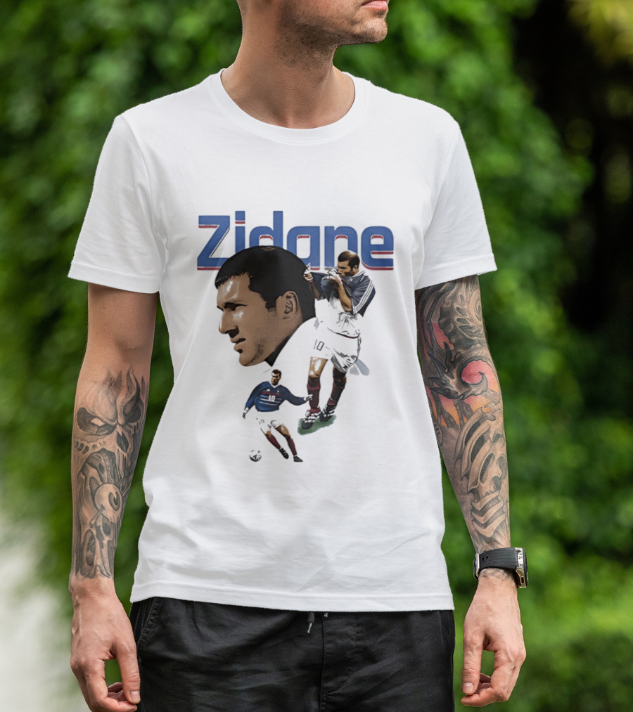 Zidane Calcio Miz Football Legend T-Shirt