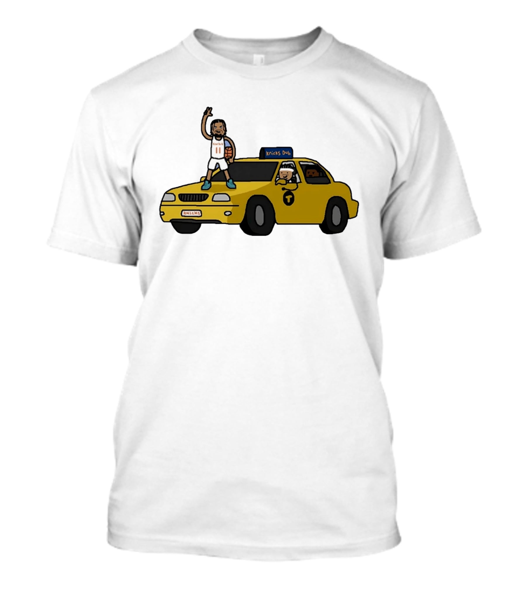 Jalen Brunson New York Knicks Dub Taxi Knicks Dub T-Shirt