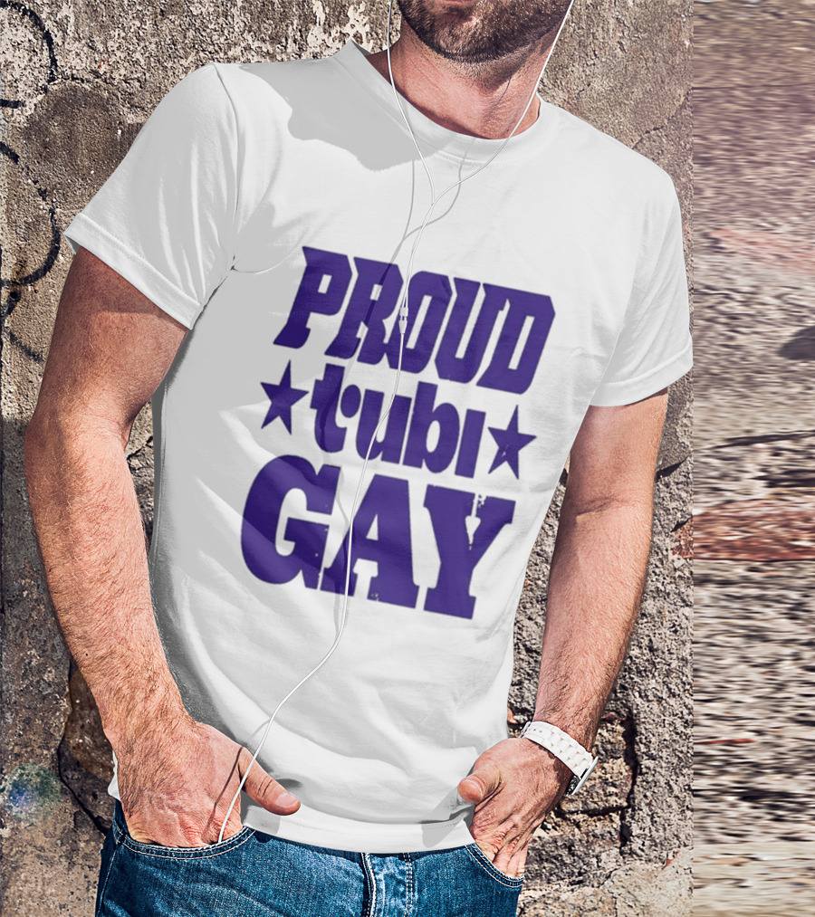 Proud Tubi Gay Stars LGBTQ+ Celebration T-Shirt