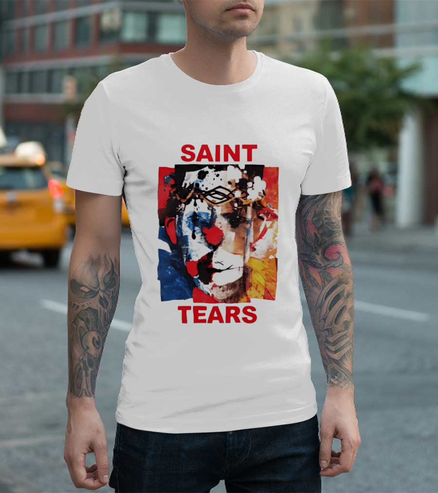 Saint Tears Clown Expressionist T-Shirt