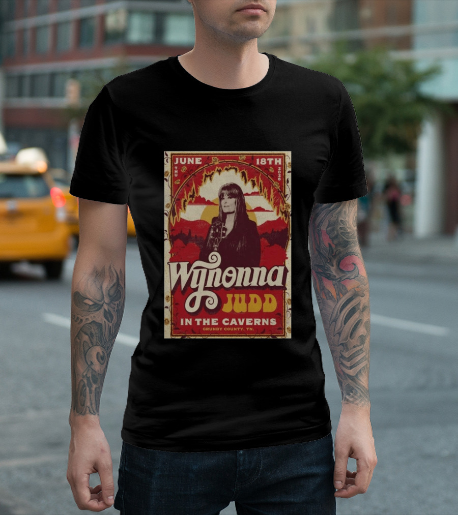 Wynonna Judd June 18 2026 The Caverns Grundy County TN T-Shirt