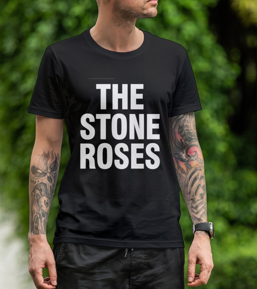 The Stone Roses 1983 Madchester 1980 1990 Quadratini T-Shirt